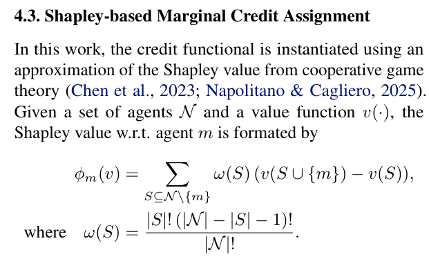 SHARP 的 agent 边际贡献估计示意